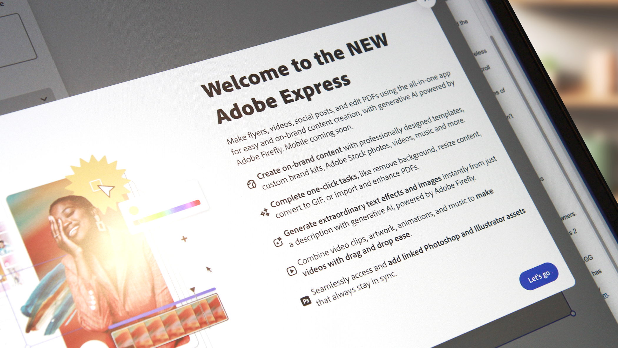 Adobe Express, optimisé par l