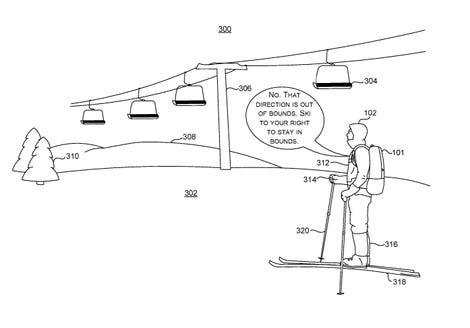 AI backpack patent