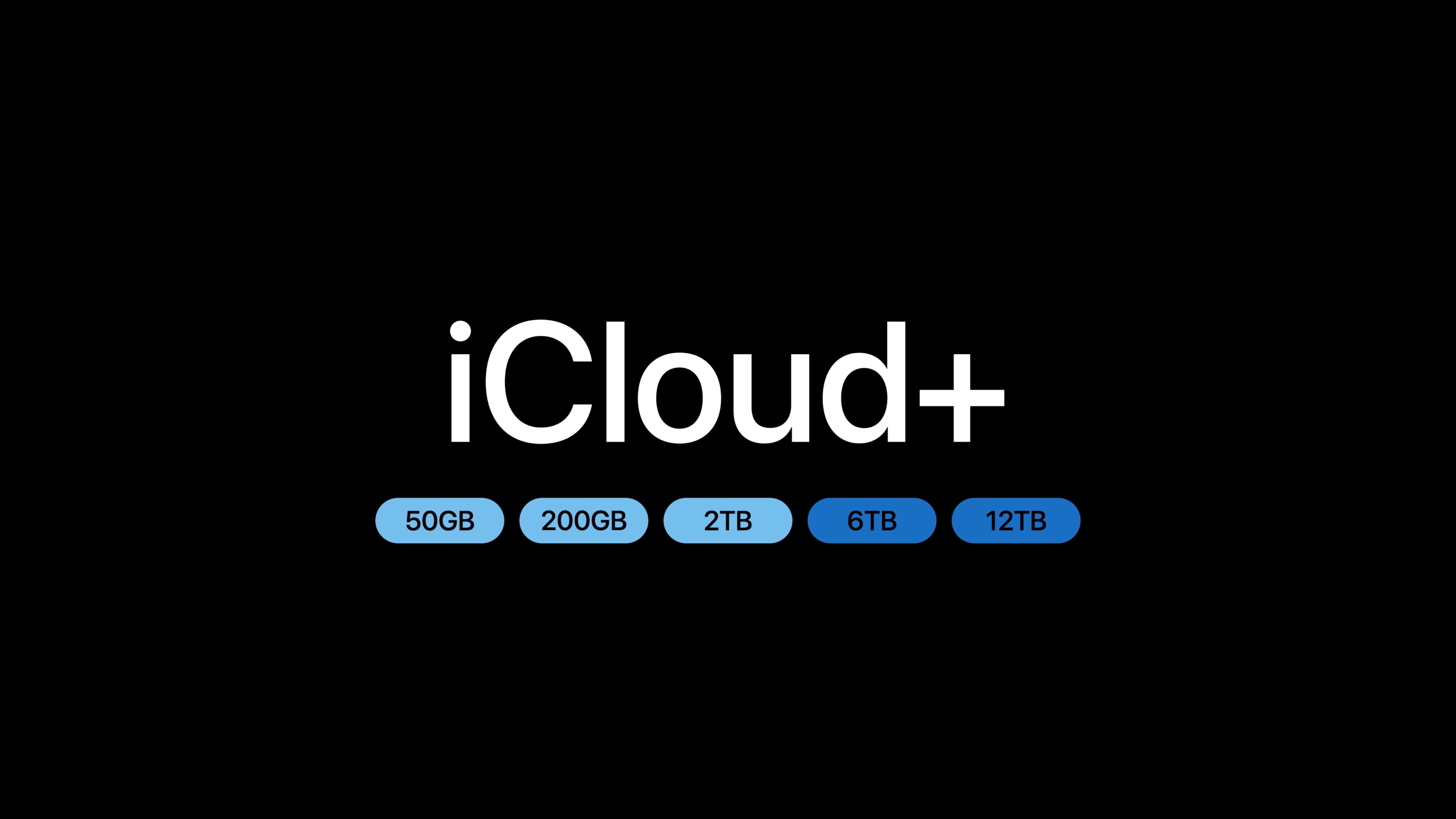Apple adds iCloud+ storage plans of 6 TB and 12 TB at €30 and €60 per month 