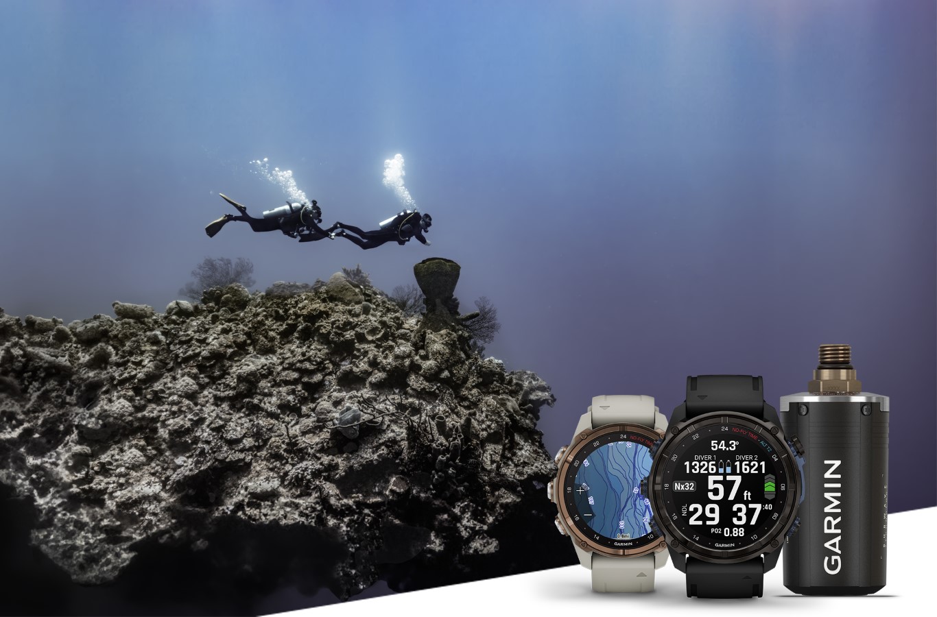 Garmin : de nouvelles montres de plongée conçues pour la sécurité des plogeurs avec des matières recyclées